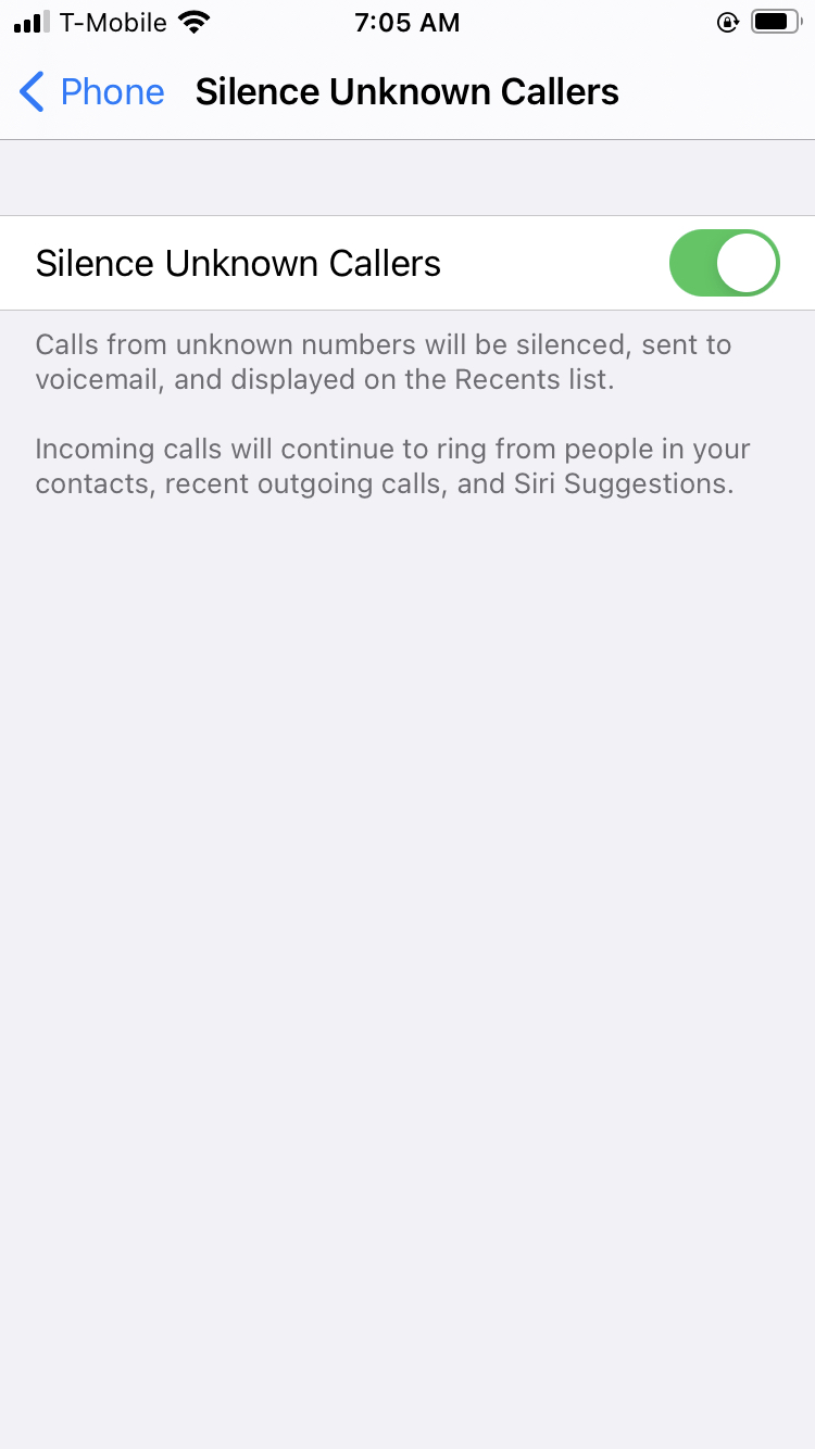 Block Scam Likely calls on your iPhone