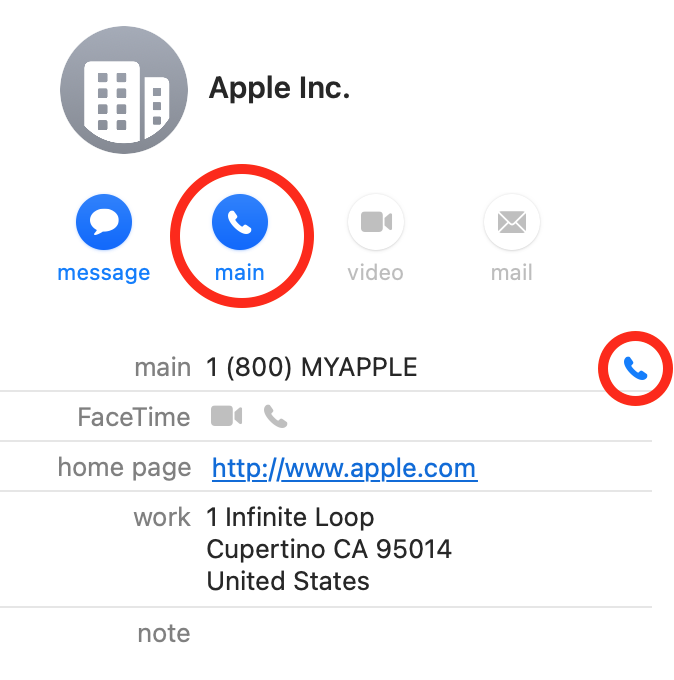 Enable calling on Mac