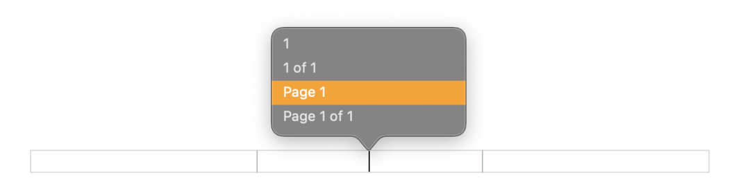 Adding page numbers to a Apple Pages document on your Mac.