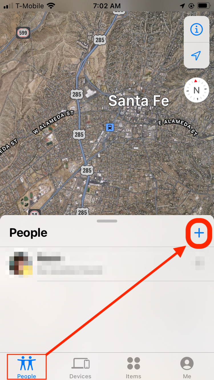 Share your iPhone&rsquo;s location