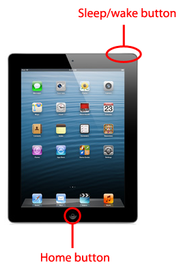 How to a take a screenshot on an iPad