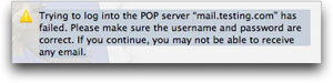 Adding an account to Apple&rsquo;s Mail application