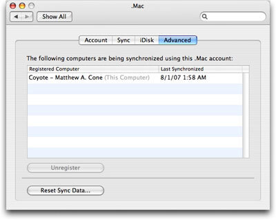 .Mac preferences