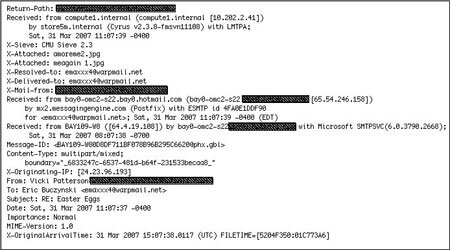 The Mail application on Mac