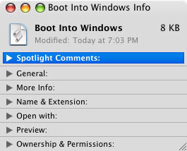 Booting into Window on your Mac
