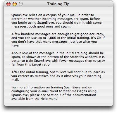 Stopping spam email on a Mac