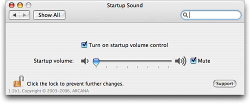Mute your Mac’s startup sound